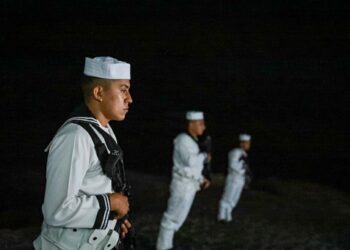 FAES verifica seguridad en playas de Acajutla, Sonsonate