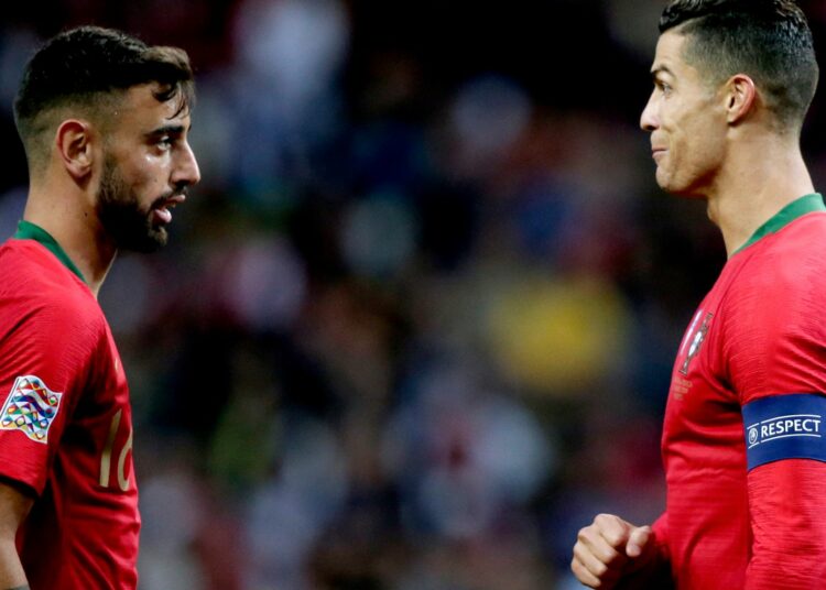 Portugal: Cristiano Ronaldo y Bruno Fernandes tuvieron un cruce de declaraciones