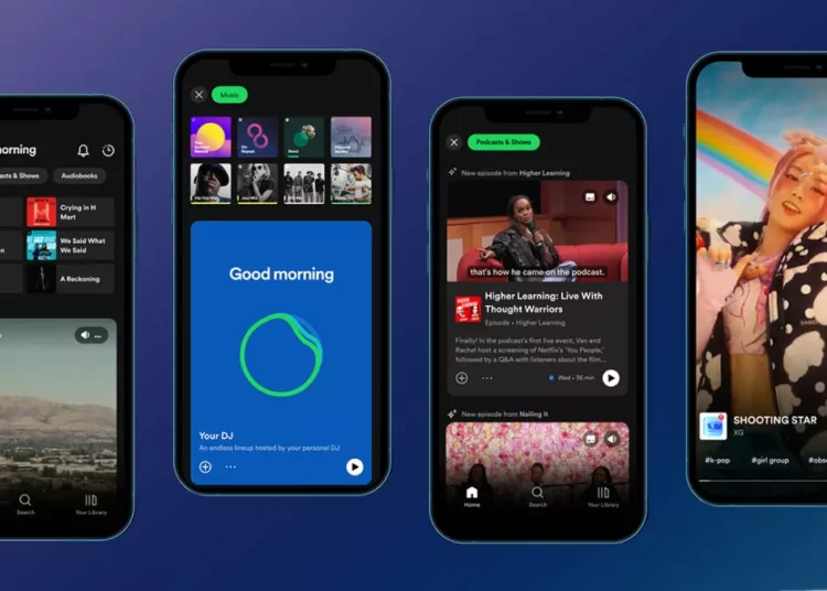 Spotify tiene nuevo diseño con inteligencia artificial
