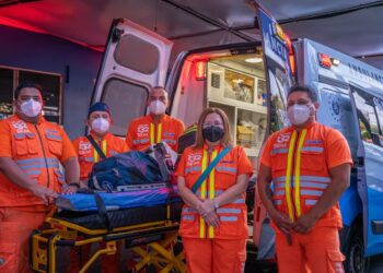 Trasladan a EE.UU. a niño que sufrió quemaduras tras explosión de cohetería en Santa Ana