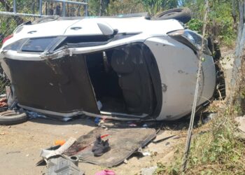 Mujer resulta lesionada en accidente de tránsito en Usulután