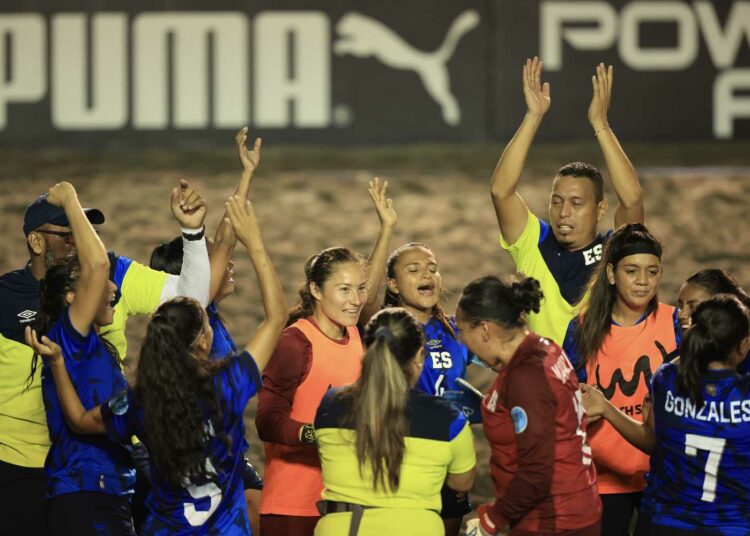 Selecta femenina es la campeona del clasificatorio para el World Beach Games Bali 2023