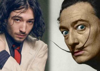 Ezra Miller se convierte en Salvador Dalí en el tráiler oficial de la película