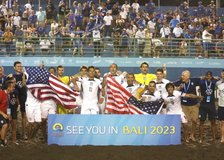 Estados Unidos, primer clasificado al ANOC World Beach Games Bali 2023
