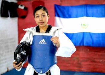 Alisson Montano, orgullo de Chalchuapa y figura emergente del taekwondo
