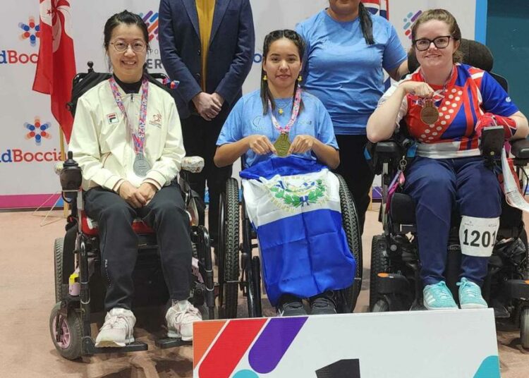 Duarte, campeona del Montreal 2023 World Boccia Cup