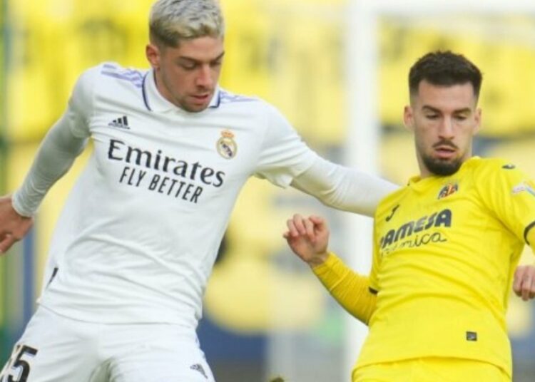 Federico Valverde golpeó a Alex Baena del Villarreal en el estacionamiento del Bernabéu
