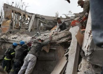 Nueve civiles muertos en un ataque ruso contra la ciudad ucraniana de Sloviansk