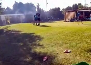 (IMÁGENES FUERTES ) Comando armado irrumpió en un balneario de Guanajuato y asesinó a siete personas