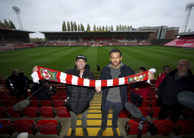 Histórico ascenso del Wrexham, el club que compró el actor Ryan Reynolds