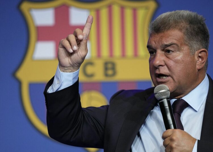 Explosivas declaraciones de Joan Laporta contra el Real Madrid en su defensa por el escándalo arbitral