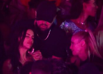 Leonardo Di Caprio fue captado con Irina Shayk la ex novia de Bradley Cooper en el festival Coachella