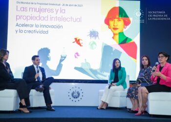 Gobierno promueve accesos de mujeres al uso del sistema de propiedad intelectual en El Salvador