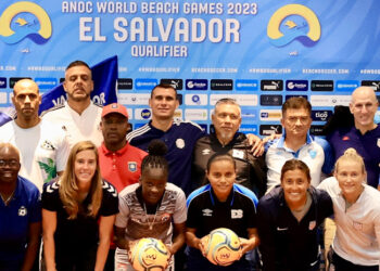 Jueves iniciará el ANOC World Beach Games Bali 2023-Qualifier El Salvador