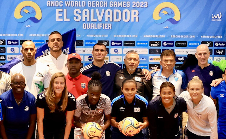 Jueves iniciará el ANOC World Beach Games Bali 2023-Qualifier El Salvador