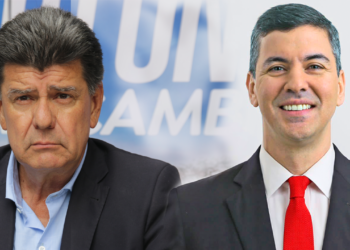 Los candidatos a la Presidencia de Paraguay cerraron sus campañas con actos masivos