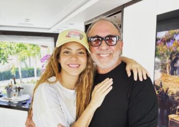 Shakira con su “familia” en la Florida