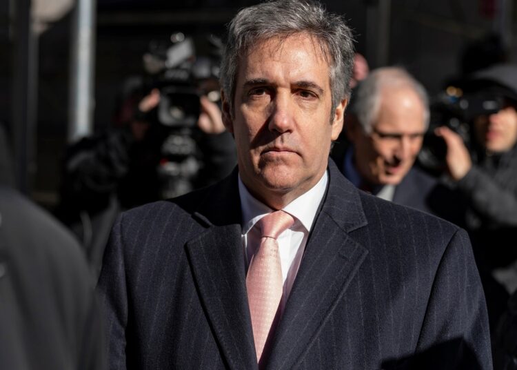 Trump demanda a su exabogado Michael Cohen por más de USD 500 millones por dañar su reputación