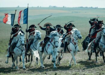 Revelan espectacular escena de batalla de Napoleón con Joaquin Phoenix