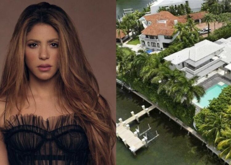 Las termitas se apoderan de la mansión de lujo de Shakira en Miami
