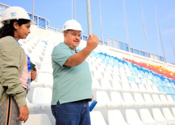 “Va a ser un estadio de primera clase, con una pista de primer nivel”: Carlos Barrios, DTI de atletismo