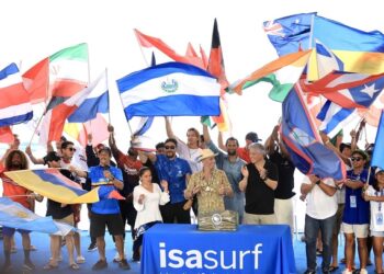 Comenzó la fiesta del ISA World Surfing Games 2023