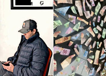 Niña de 4 años hace pedazos los ahorros de su primo pensando que son papelitos de colores