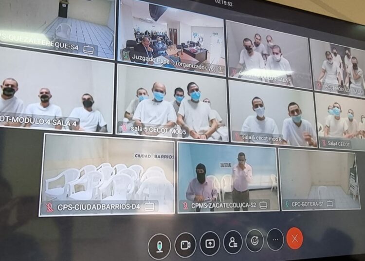 99 pandilleros enfrentan juicio acusados de cometer 53 homicidios agravados