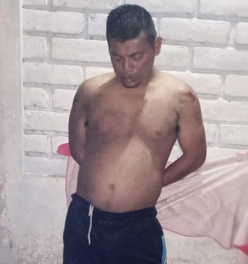 Capturan a hombre que en estado de ebriedad mató a su compañera de vida