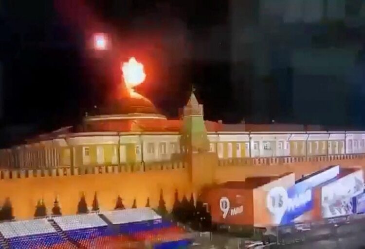 Rusia acusó a Ucrania de intentar asesinar a Putin en una operación con drones