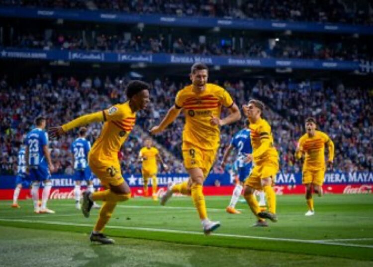 Barcelona venció 4-2 al Espanyol y ganó su primera Liga desde la salida de Messi