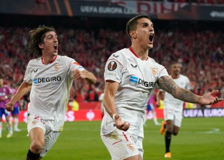 Sevilla vence a la Juventus con gol de Lamela y definirá la Europa League ante la Roma de Mourinho