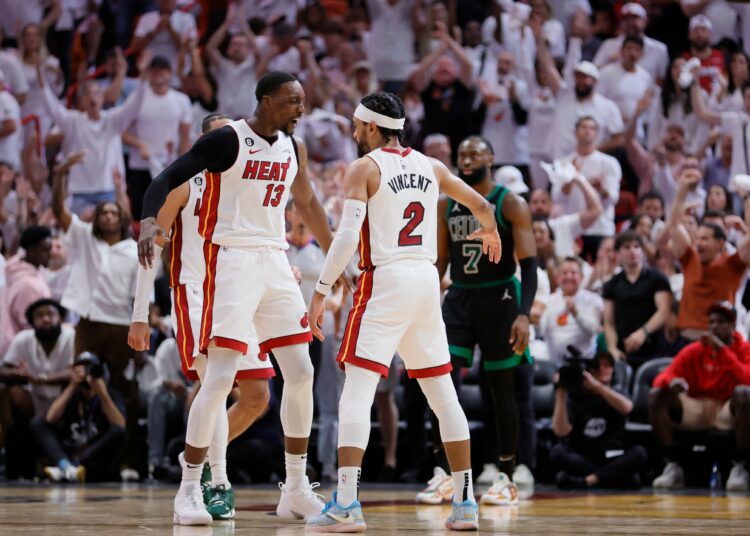 Los Heat aplastan a Celtics y están a un triunfo de las Finales de NBA