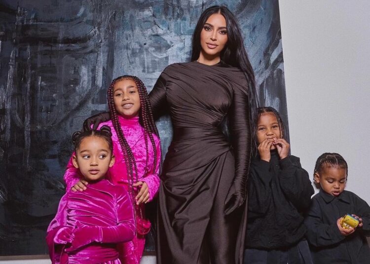 Kim Kirdashian contó cómo lleva ser madre soltera de 4 niños