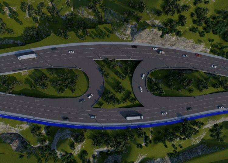 MOPT firma contrato para construcción de viaducto de carretera a Los Chorros