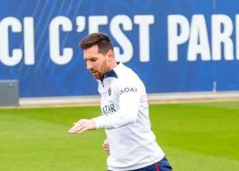 Fin al castigo para Lionel Messi que volvio a entrenar con el PSG