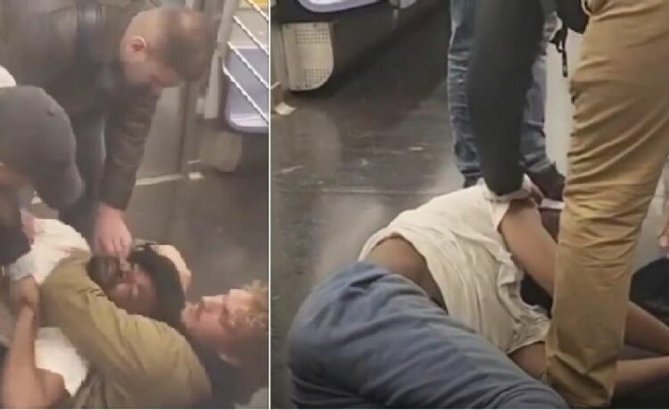 Protestan en el Metro de Nueva York por la liberación del asesino de un imitador de Michael Jackson