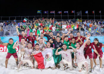 Estados Unidos y México clasificaron al Mundial de Fútbol Playa
