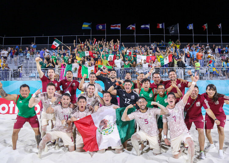 Estados Unidos y México clasificaron al Mundial de Fútbol Playa