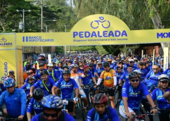 2,300 ciclistas participaron en la tercera Pedaleada del MOP