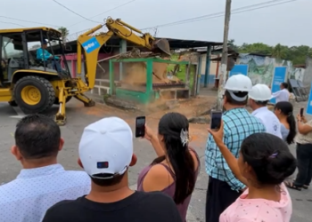 DOM inicia reconstrucción de mercado municipal de San José Guayabal