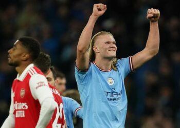 Haaland aún está lejos del récord de Messi en una sola temporada en las cinco grandes ligas europeas