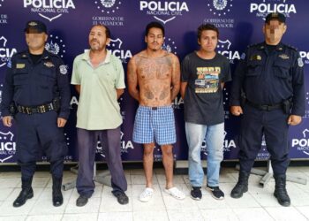 PNC captura al responsable y sus cómplices del homicidio en Santa Ana
