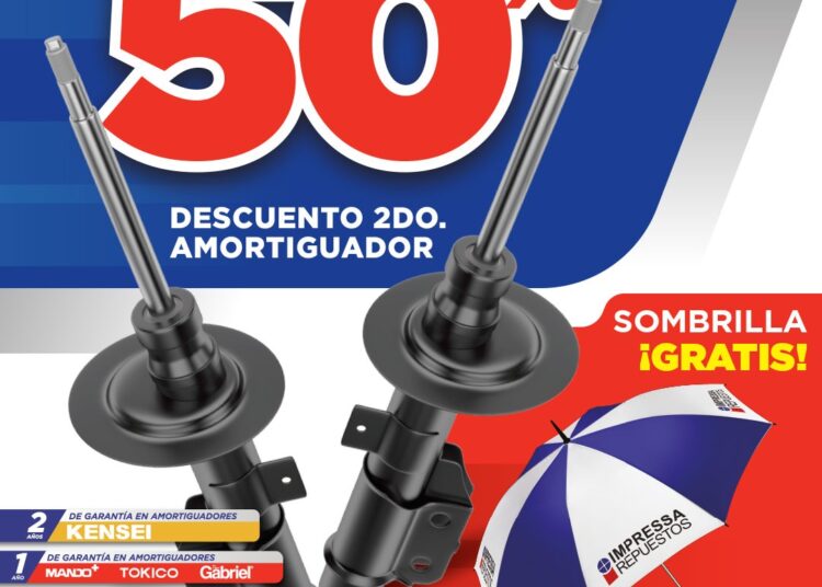 Impressa Repuestos anuncia nuevas promociones de invierno en la compra de amortiguadores