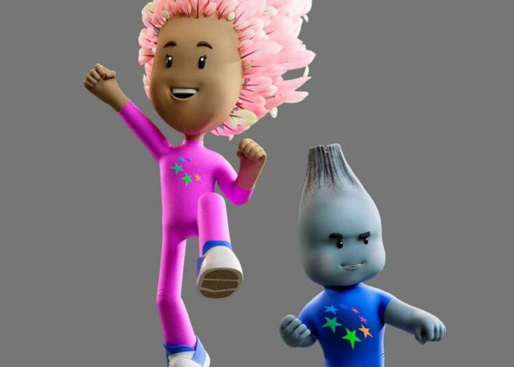 INDES presenta a «Maqui» y «Volco», las mascotas oficiales de los XXIV Juegos Centroamericanos y del Caribe de El Salvador