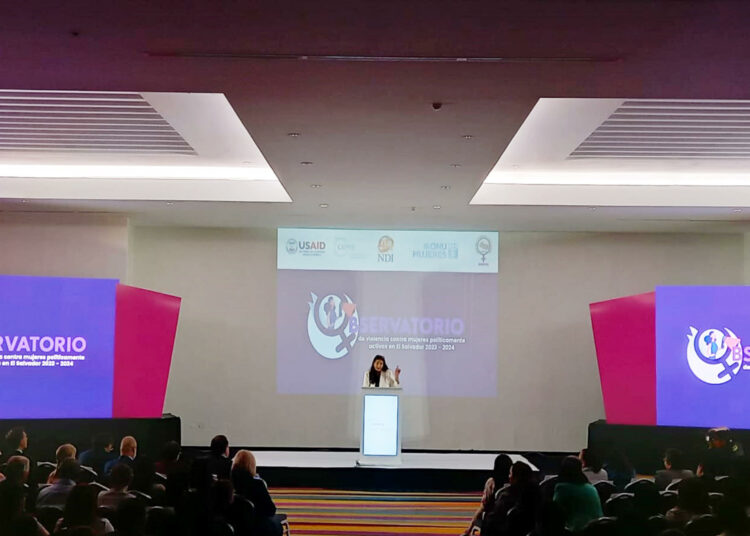 Lanzan observatorio de violencia contra mujeres políticamente activas de cara a los comicios de 2024