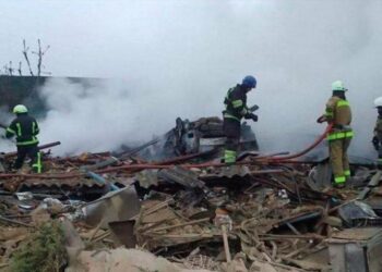 Un tren de carga ruso se descarrila en Briansk tras una explosión