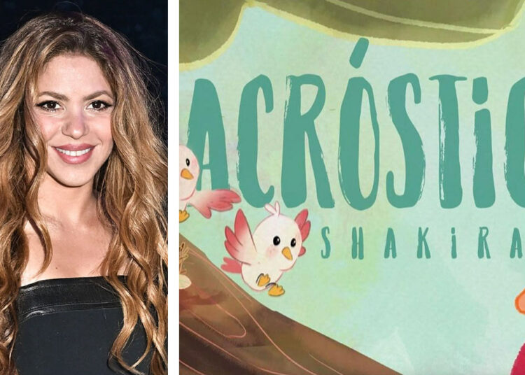 Shakira publicó el video oficial de “Acróstico” con la participación de sus hijos, Milan y Sasha