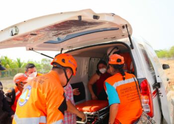 Protección Civil desarrolla simulacro de evacuación por erupción volcánica en San Miguel