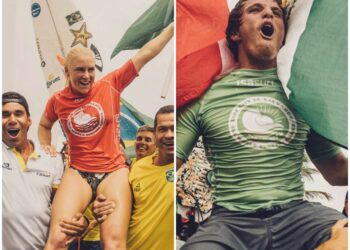 Tatiana Weston y Alan Cleland, campeones del ISA World Surfing Games